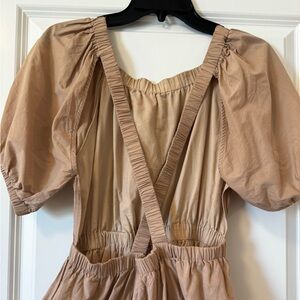 Petal & Pup tan dress